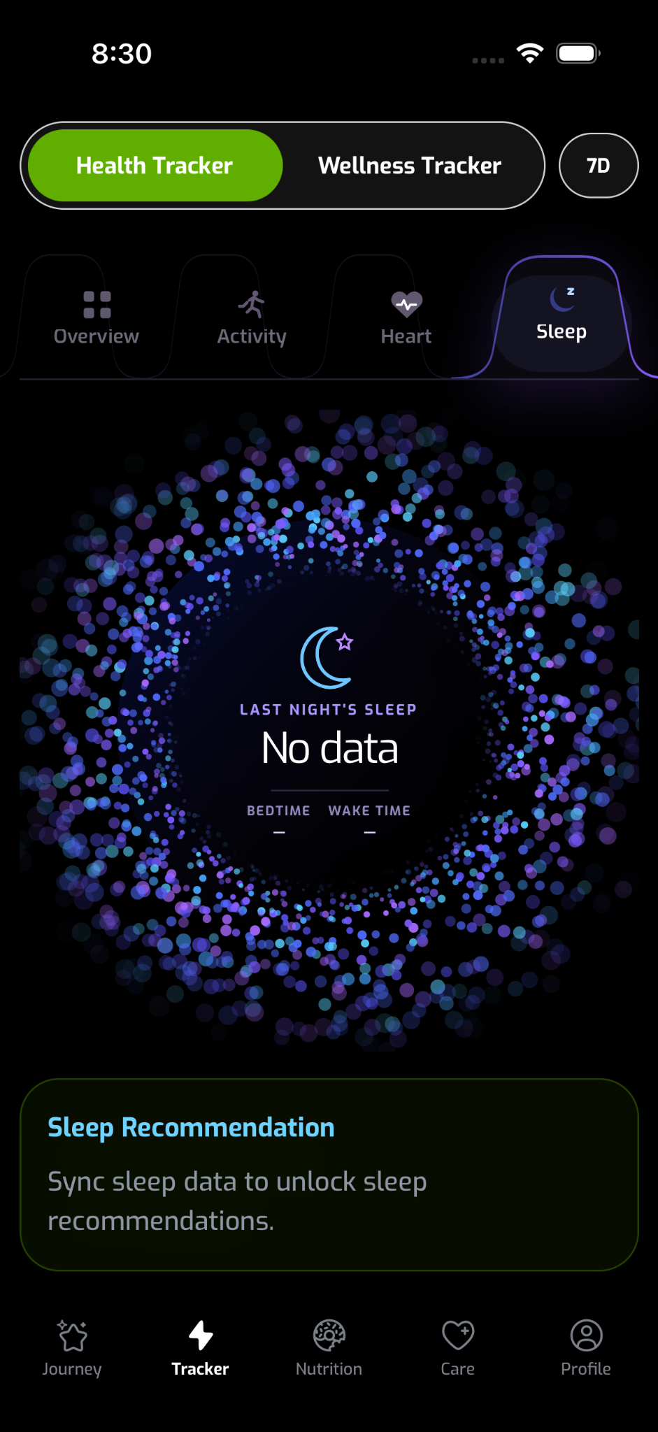 Sleep tracker